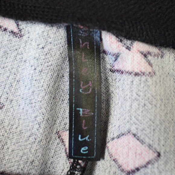 Ashley Blue Aztec Print Wide Leg Pants 2XL XXL - Picture 6 of 8